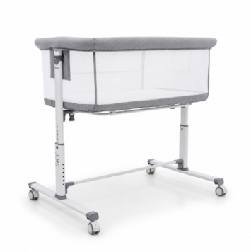 Mini Cot Sky Grey